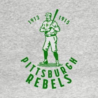 Historic Pittsburgh Rebels Baseball 1912 T-Shirt